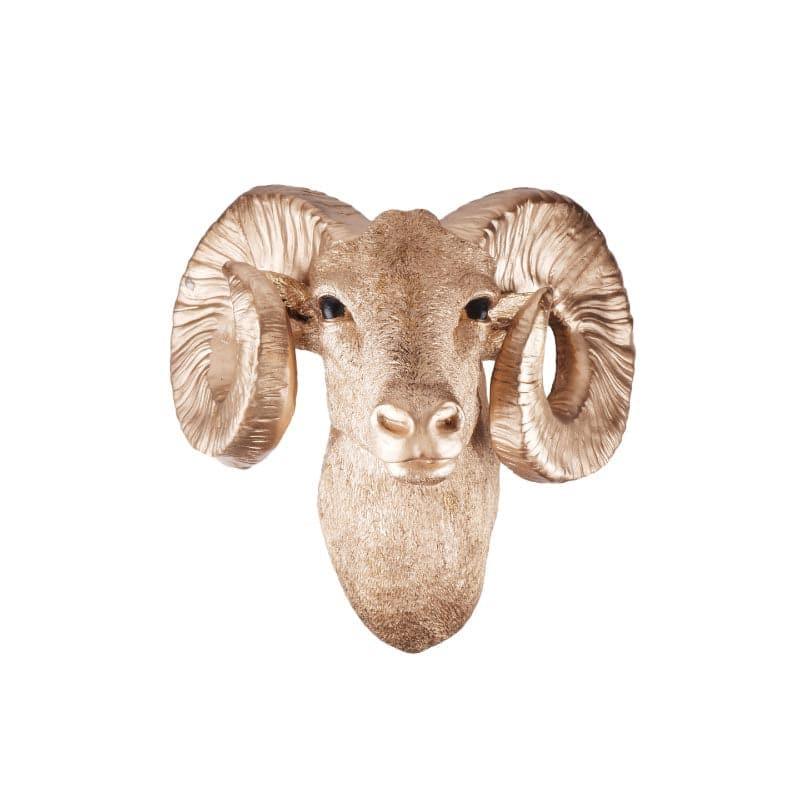 Buy Ramzie Ram Head Wall Mounted Showpiece Wall Accents from Vaaree