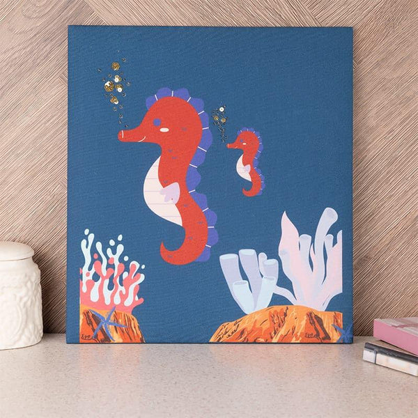 Buy Seahorse Whimsy Wall Accent Wall Accents from Vaaree