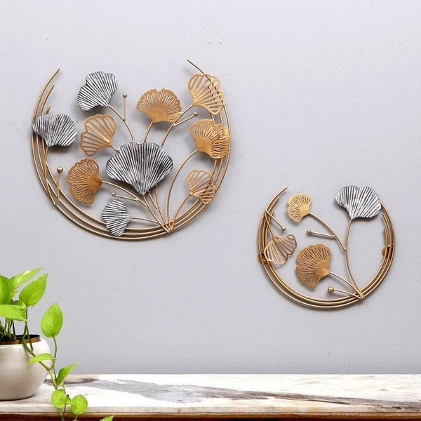 Buy Verdant Veil Wall Accent - Set Of Two Wall Accents from Vaaree