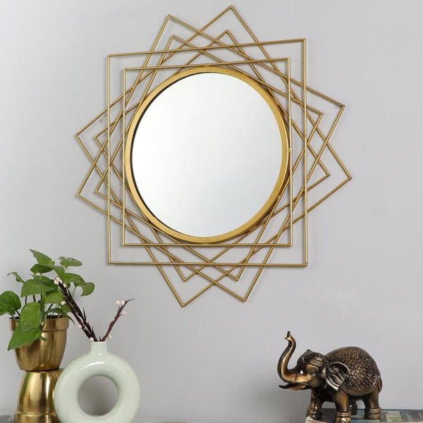 Buy Crossa Clue Wall Mirror Wall Mirror from Vaaree