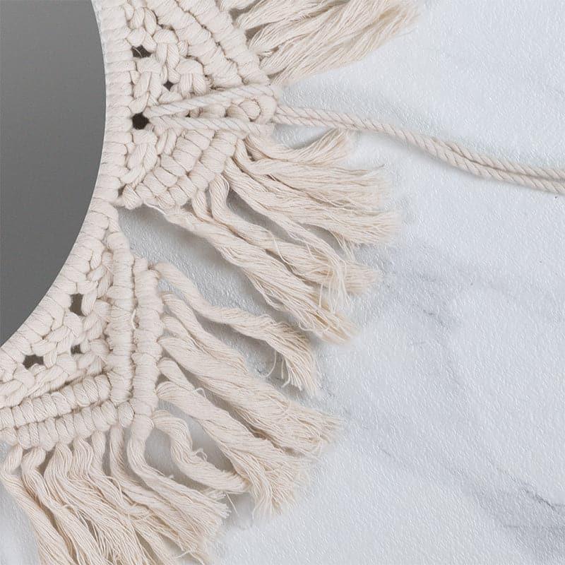 Floro Macrame Wall Mirror - 3