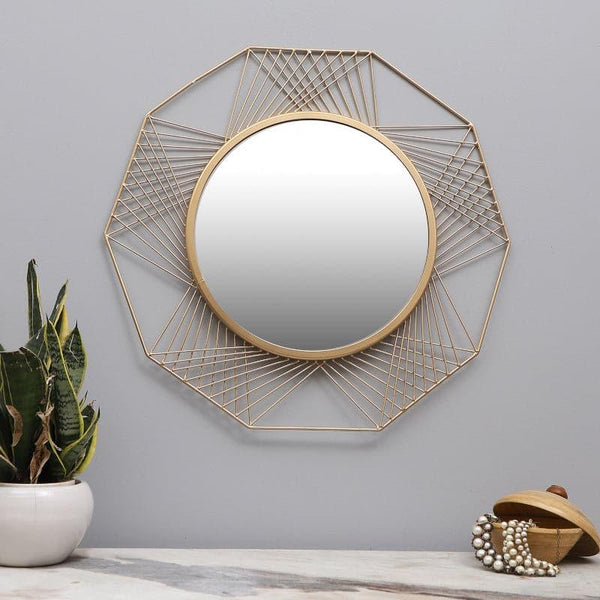 Buy Hexaga Fuse Mirror Wall Mirror from Vaaree