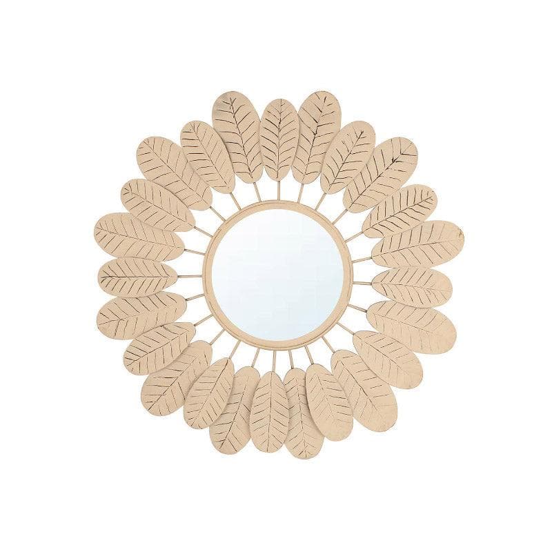 Buy Leafy Lume Wall Mirror Wall Mirror from Vaaree