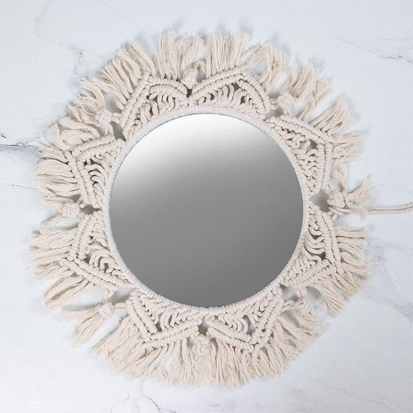 Roxanne Macrame Wall Mirror - 1