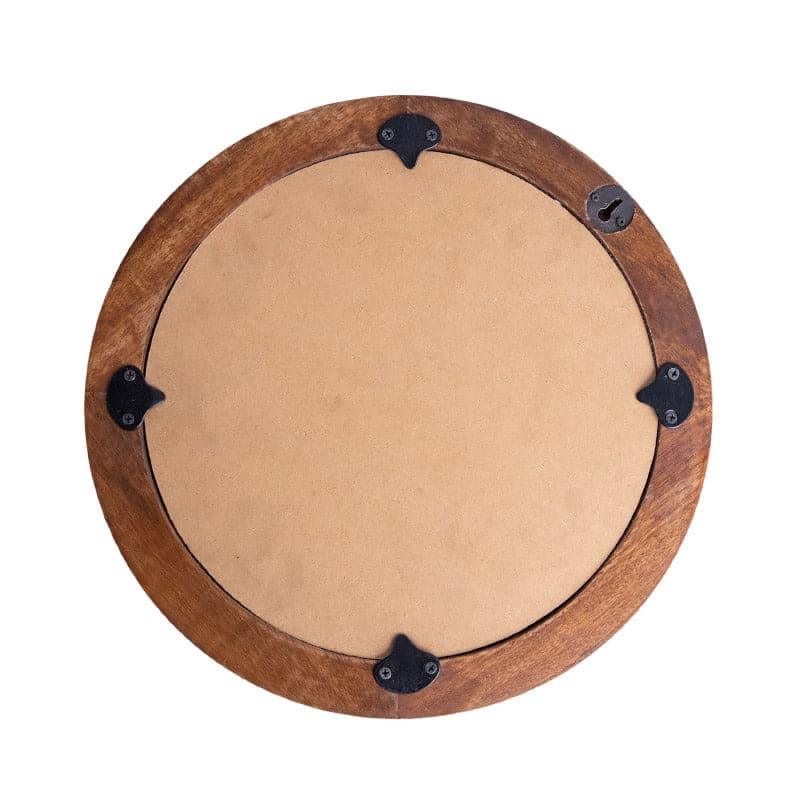 Buy Satomi Wall Mirror - Brown Wall Mirror from Vaaree