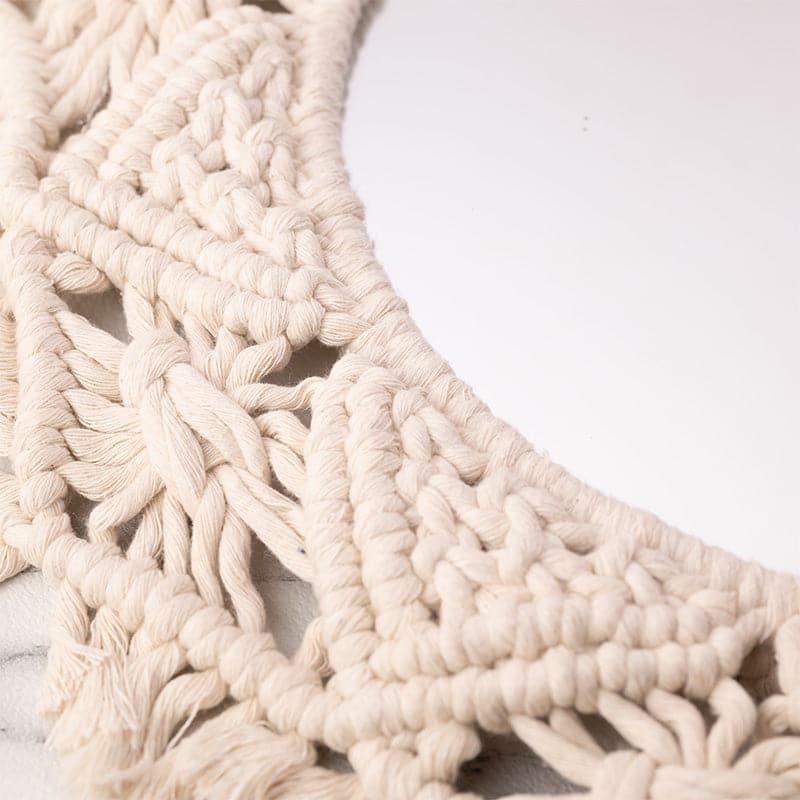 Tiburo Macrame Wall Mirror - 3
