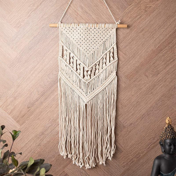 Buy Clarine Macrame Wall Accent Wall Tapestry from Vaaree