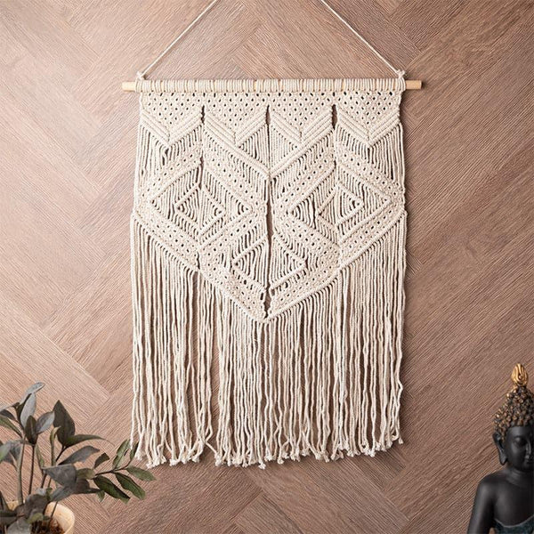 Buy Vilma Macrame Wall Accent Wall Tapestry from Vaaree