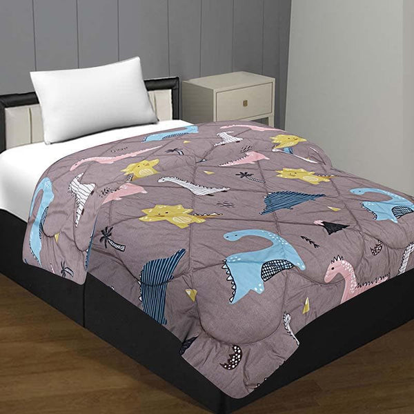 Buy Dino Doodle Kids Cotton Comforter - 150 GSM Comforters & AC Quilts from Vaaree