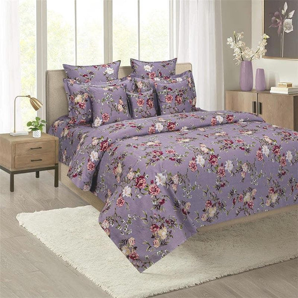 Buy Plum Rose Cotton Comforter - 150 GSM Comforters & AC Quilts from Vaaree