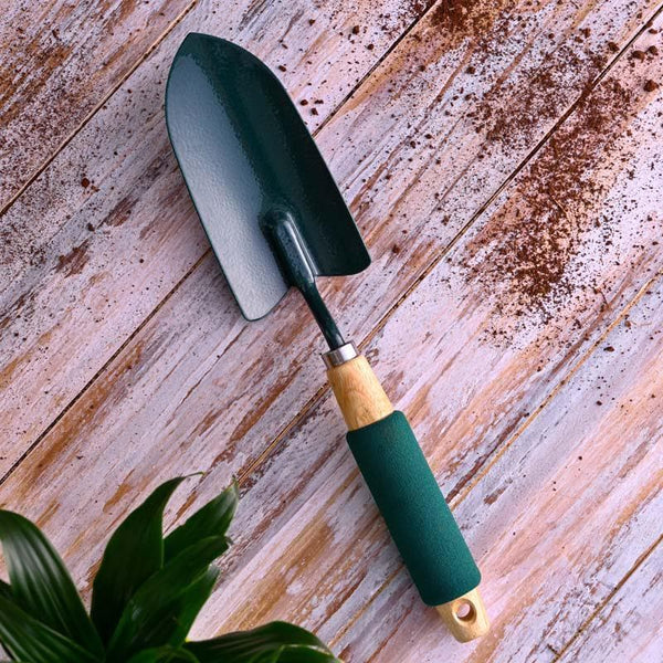 Buy Ugaoo Trowel with Wooden Handle and Cushion Grip Garden Tools from Vaaree