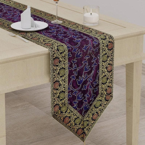 Buy Deeper Than Sea Silk Table Runner Table Runner from Vaaree