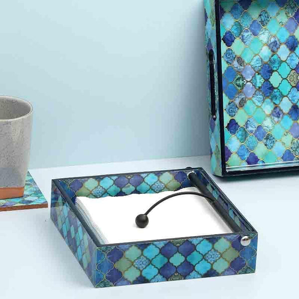 Buy Ombre Checkered Tissue Holder Tissue Holder from Vaaree