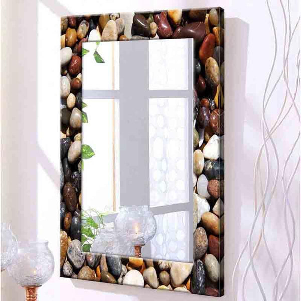 Buy Pebbles Mirror Wall Mirror from Vaaree